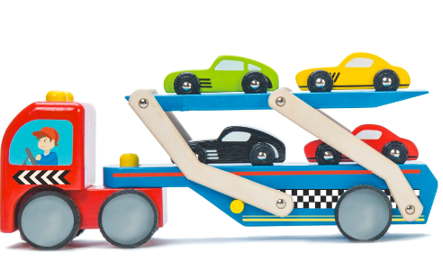 Race Car Transporter Set
