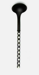 Courtly Check Ladle - Black