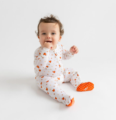 Lionel - Footie Zippered Onesie