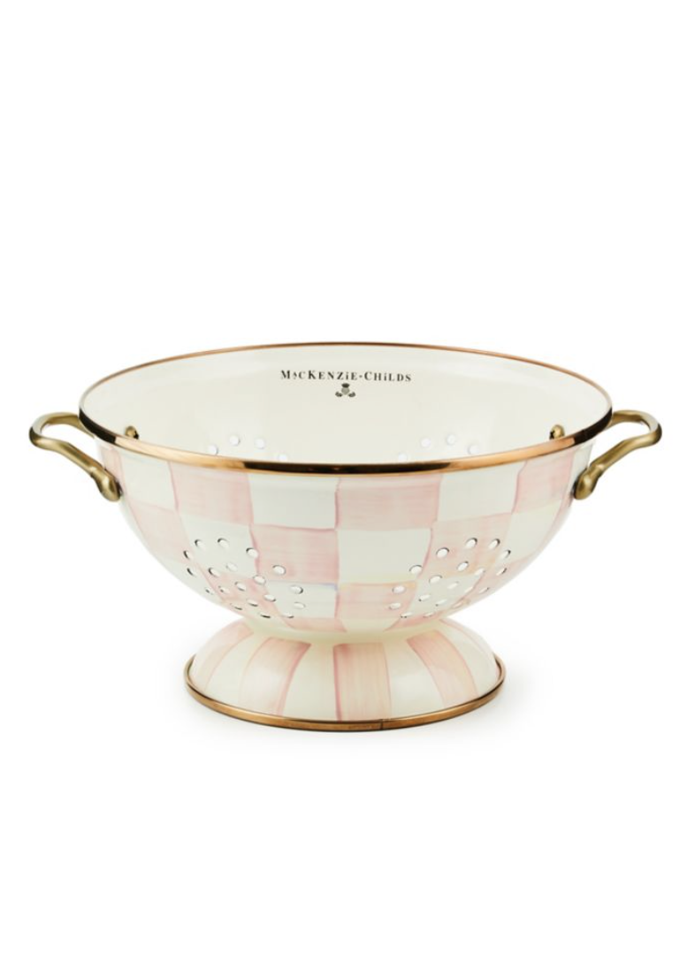 Rosy Check Large Colander