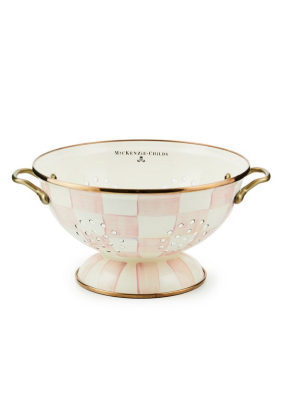 Rosy Check Large Colander