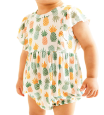 McGuire-Flutter Sleeve Bubble Romper