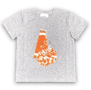 Orange Megaphone Shirt