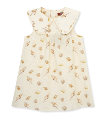 Butterfly Ruffle Dress Seashells