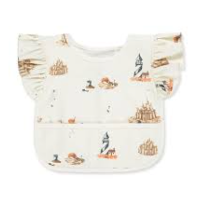 Ruffle Pocket Bib
