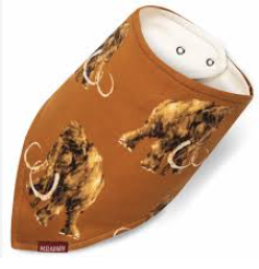 Kerchief Bib-Wooly Mammoth