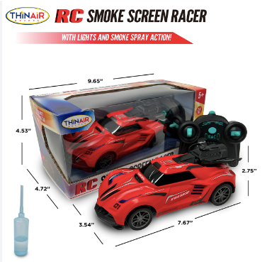 Remote Control Smoke Screen Racer