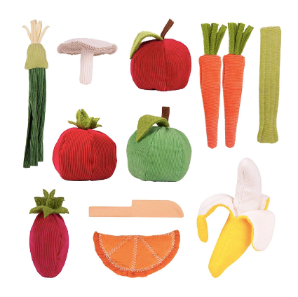 Pop Oh Ver Food Set Fruits &amp; Veggies #10578