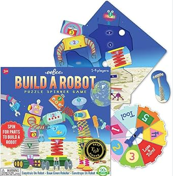 Build a Robot Spinner Puzzle Game