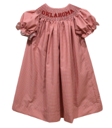 OU Gingham SS Bishop