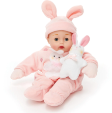 12&quot; Pink Bunny Huggums
