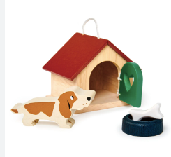 Wooden Pet Dog Set