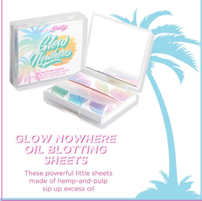 Glow Nowhere Oil Blotting Sheets