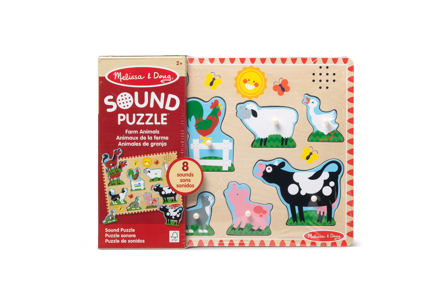 Farm Animals Sound Puzzle