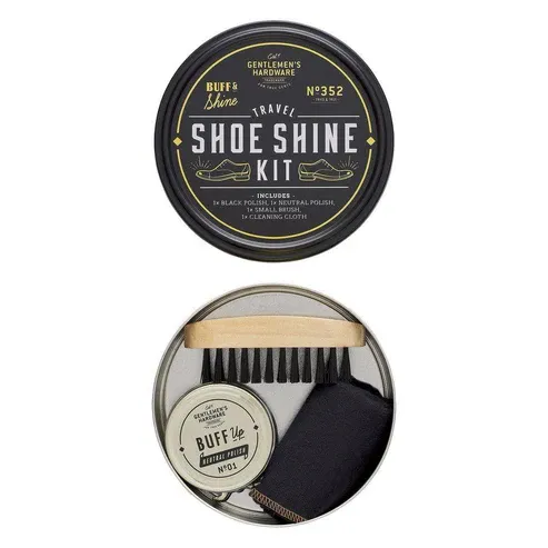 Travel Shoe Shine Tin #GEN352