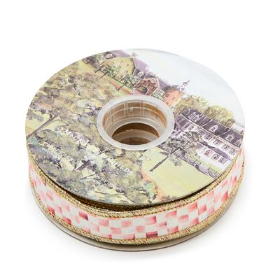 Rosy Check 1&quot; Ribbon