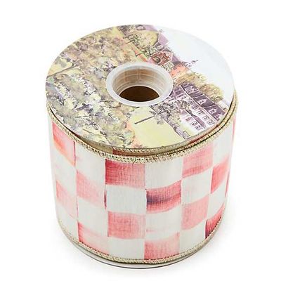 Rosy Check 4&quot; Ribbon