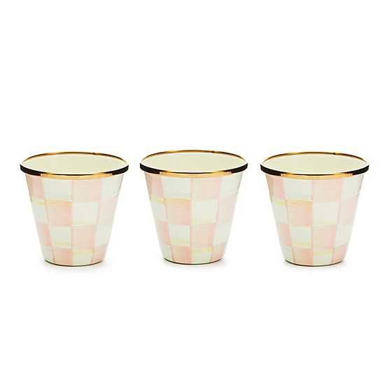 Rosy Check Herb Pots - Set of 3