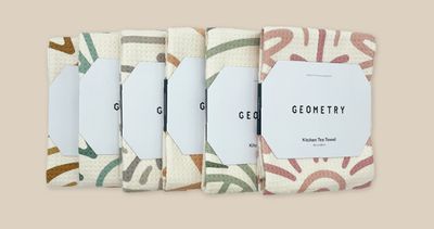 Geometry Tea Towel