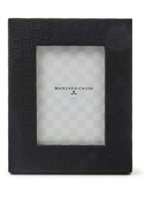 Black Faux Leather 5x7 Frame