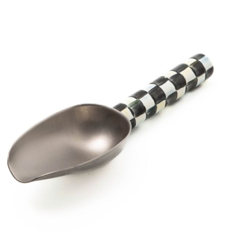 Courtly Check Enamel Scoop - Small