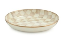 Mocha Check Abundant Bowl