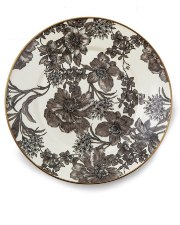 Sterling English Garden Enamel Dinner Plate