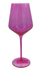 Frida Colored Wine Glasses