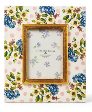Wildflowers Enamel 5&quot;x7&quot; Frame