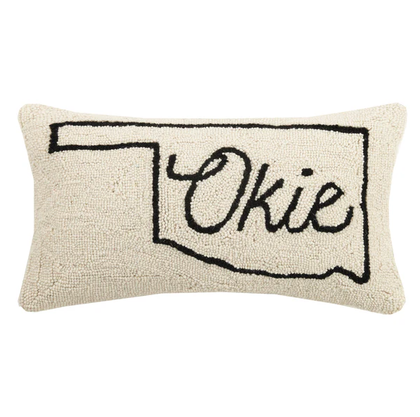 Okie Map Hook Pillow #30JES564C20OB