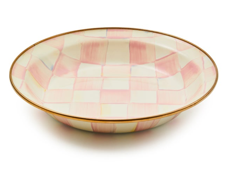 Rosy Check Pie Plate