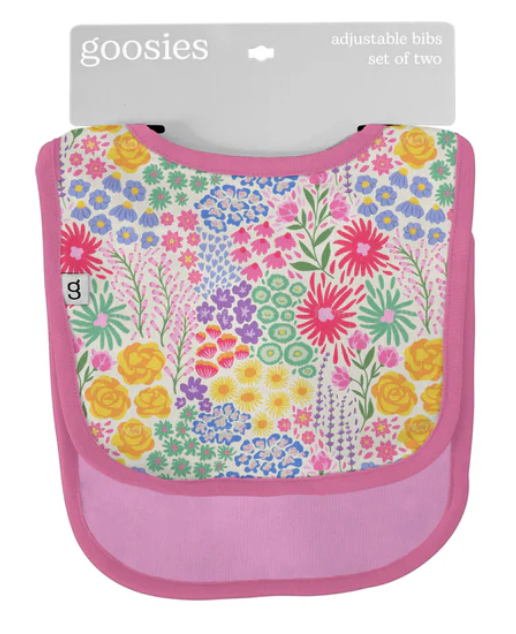 Flower Fields Bib Set