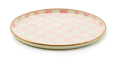 Rosy Check Round Tray