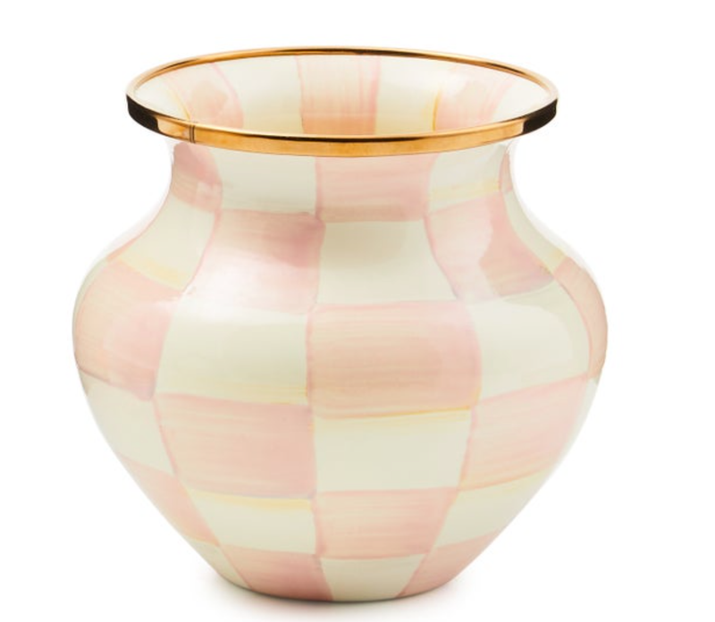 Rosy Check Vase