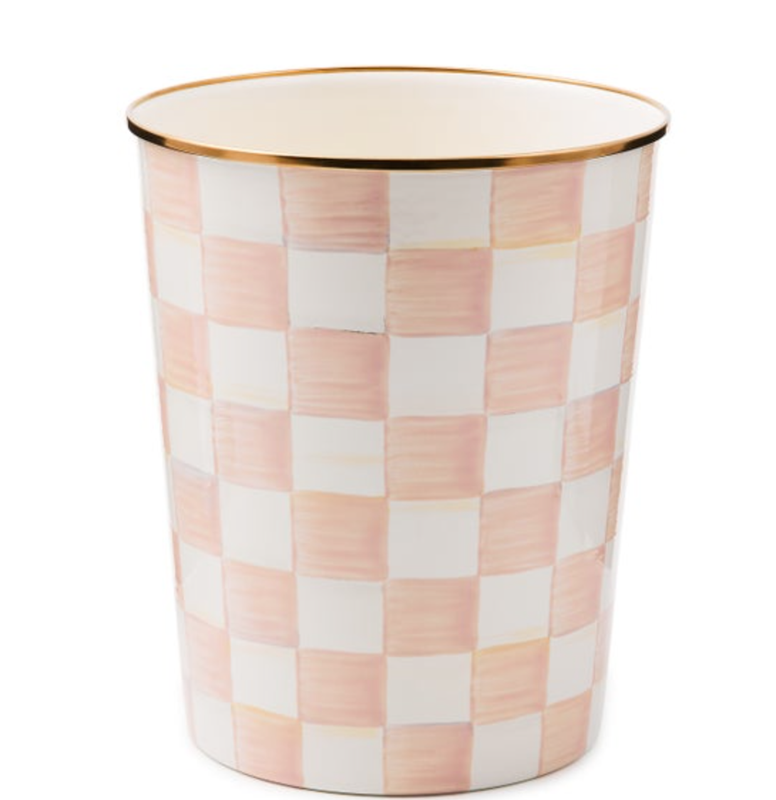 Rosy Check Waste Bin