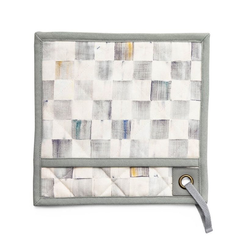Sterling Check Bistro Pot Holder