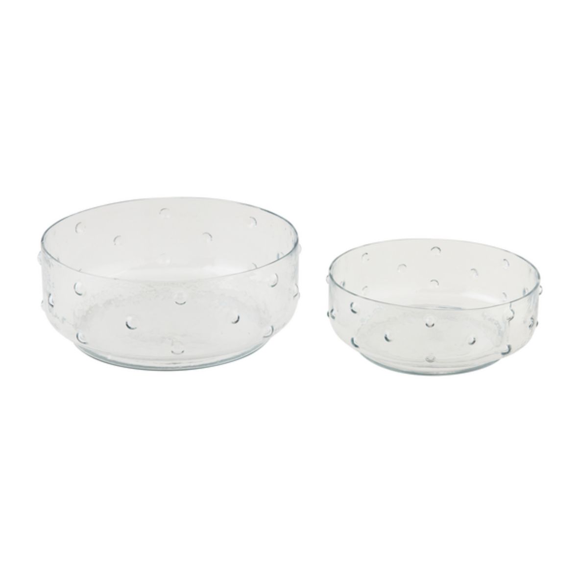 Hobnail Glass Salad Set #46000332