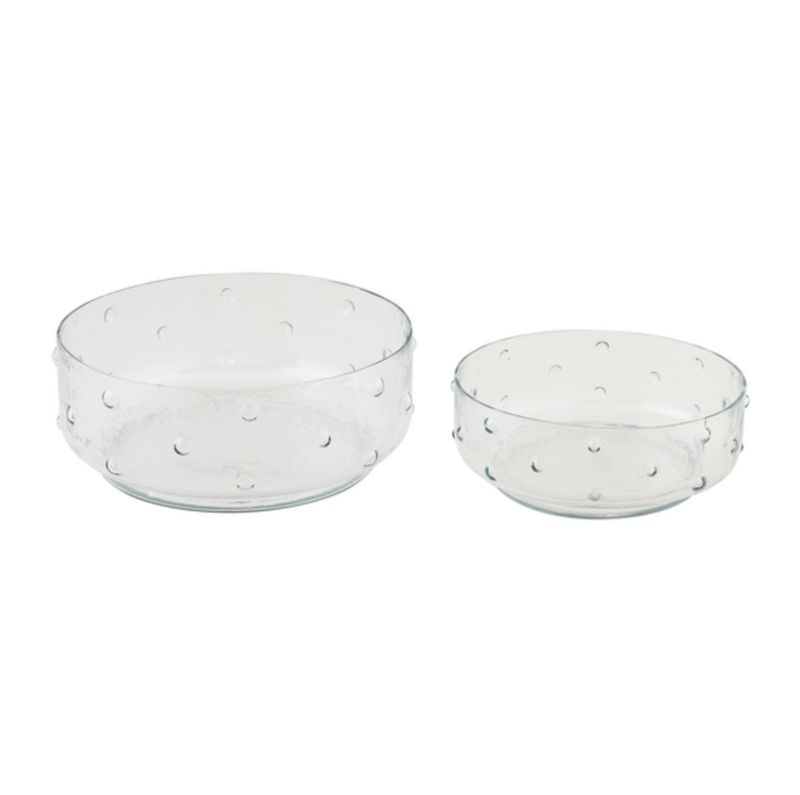 Hobnail Glass Salad Set #46000332