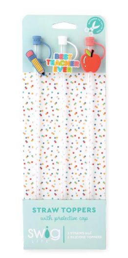 Straw Topper Set