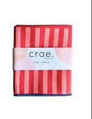 Crae Set of 2 Double Sided Hand Towels