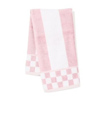 Rosy Stripe Hand Towel