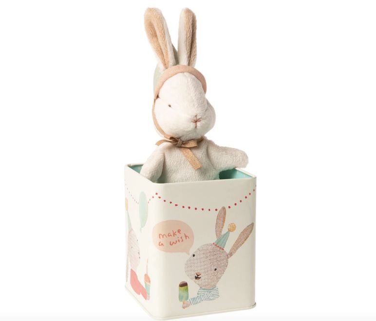 Happy Day Bunny in Box - Small