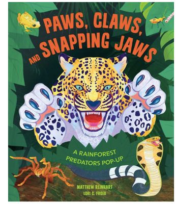 Paws, Claws &amp; Snapping Jaws Pop-Up Book