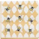 Queen Bee Cocktail Paper Napkins