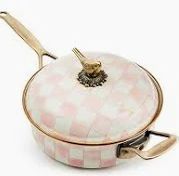 Rosy Check 3 Qt. Saute Pan