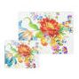 Flower Market Glass Cutting Board- Set of 2 