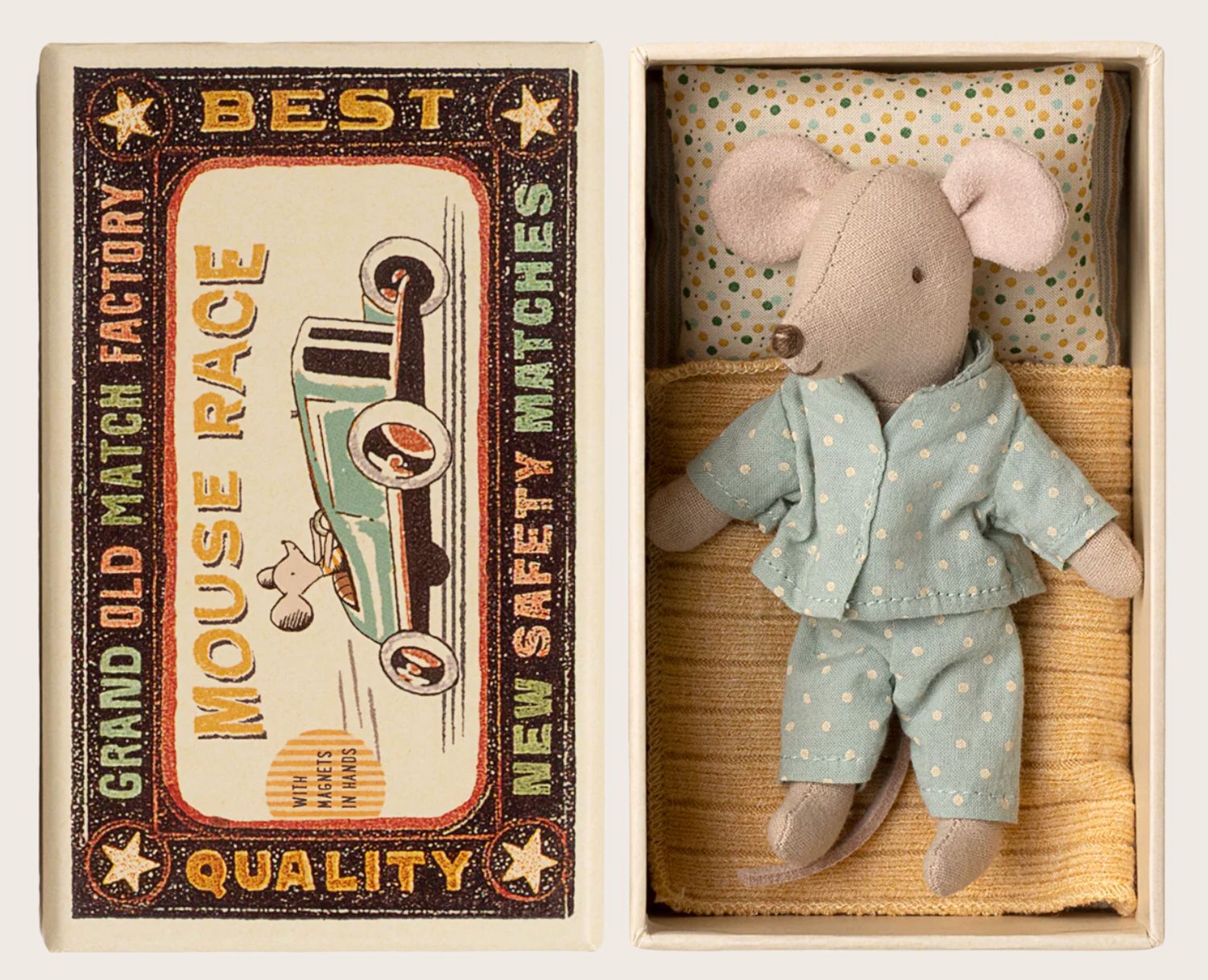 Little Brother Mouse in Matchbox #17-5110-00
