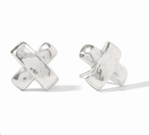 Silver Catalina X Stud