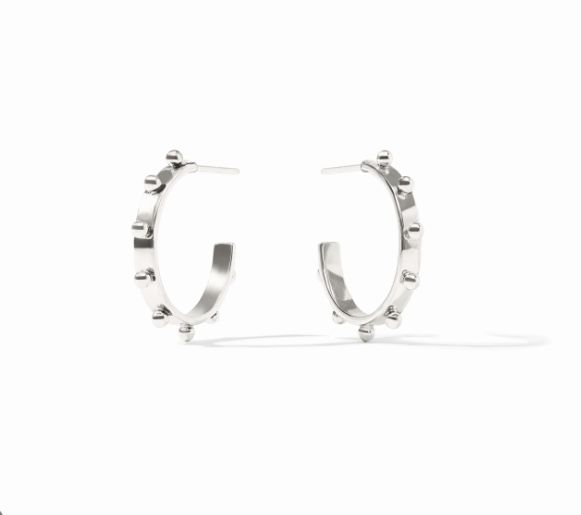 Silver Soho Hoops
