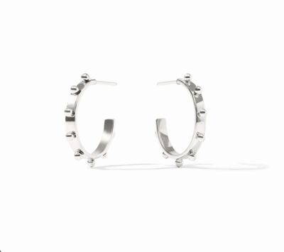Silver Soho Hoops